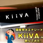 KiiVA(キーバ)という国産大容量のエナジードリンクを飲んでみたレビュー評価